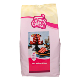 FUNCAKES BACKMISCHUNG FR RED VELVET 4 KG