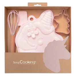 SCRAPCOOKING UTENSILIEN SET - EINHORN