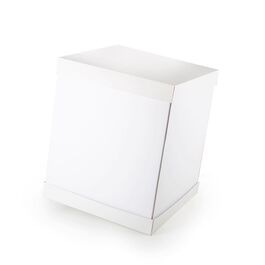 WEISSE KUCHENBOX "LISSABON" - 50 CM (H 70 CM)