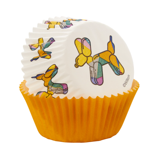 WILTON CUPCAKE EINWEGFORMEN - BALLON HUND