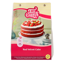 FUNCAKES BACKMISCHUNG FR RED VELVET (GLUTENFREI) - 400 G