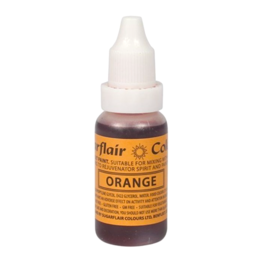 SUGARFLAIR FLSSIGE LEBENSMITTELFARBE - ORANGE  (14 ML)