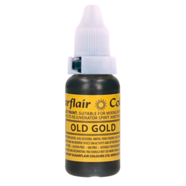 SUGARFLAIR FLSSIGE LEBENSMITTELFARBE - ALT GOLD (14 ML)