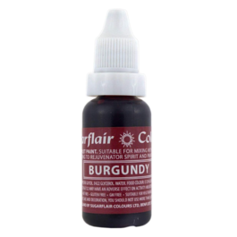 SUGARFLAIR FLÜSSIGE LEBENSMITTELFARBE - BURGUNDY (14 ML)