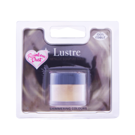 RAINBOW DUST GLITZER LEBENSMITTLEFARBE IN PULVERFORM - SIGNATURE GOLD (3 G)