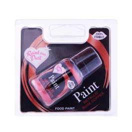 RAINBOW DUST ESSBARE METALLIC-FARBE -  ROSENKUPFER (25 ML)