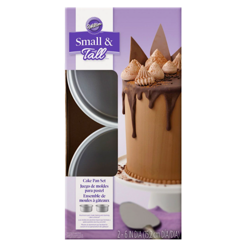 WILTON SET SCHICHTKUCHENFÖRMCHEN - GROSS UND KLEIN (15 CM)