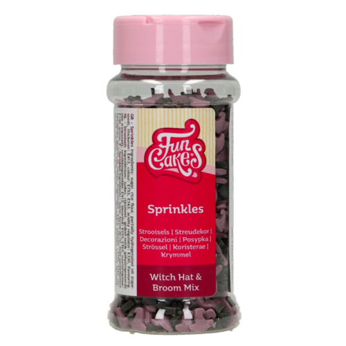 FUNCAKES SPRINKLES - HEXENHUT UND BESEN (55 G)