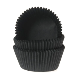 HOUSE OF MARIE CUPCAKE-EINWEGFORMEN - SCHWARZ