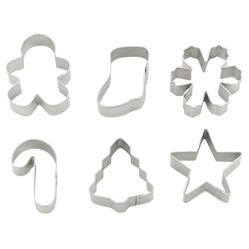 WILTON MINI AUSSTECHFORMEN SET - WEIHNACHTSPLÄTZCHEN (KRANZ)