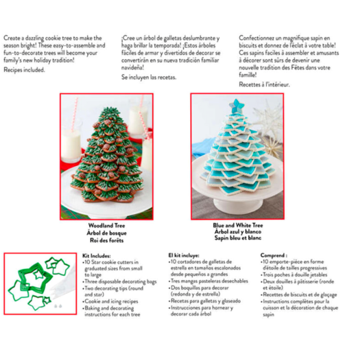 WILTON AUSSTECHFORMEN SET - WEIHNACHTSBAUM