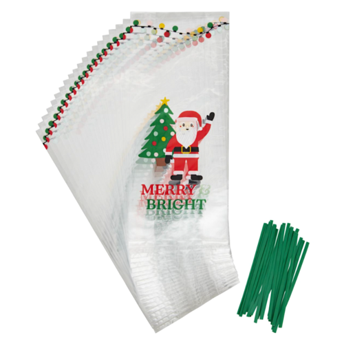 WILTON BONBONTTEN - WEIHNACHTEN " MERRY & BRIGHT" (20 STCK)