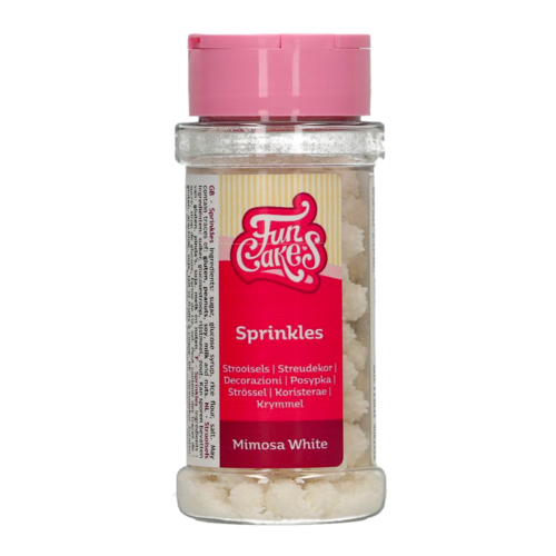 FUNCAKES SPRINKLES - WEISSE MIMOSE (45 G)