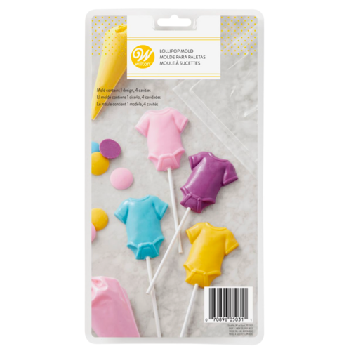 WILTON LOLLIPOP FORM - BABY BODYSUITS