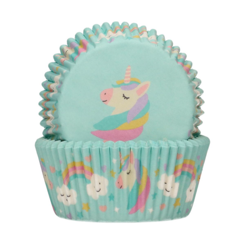 FUNCAKES CUPCAKES EINWEGFORMEN - EINHORN