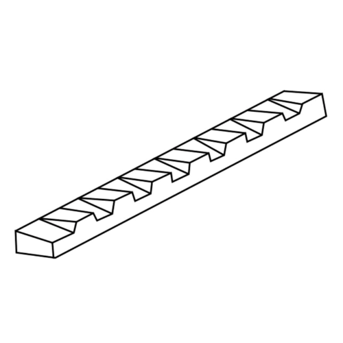 NOUGAT- UND SCHOKOLADENFORM - GASPAR (20 X 4 CM)