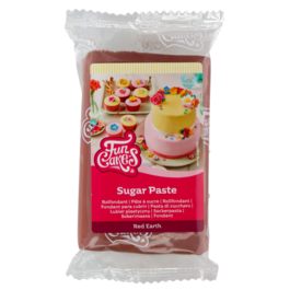 FUNCAKES FONDANT - ROT ERDE 250 G