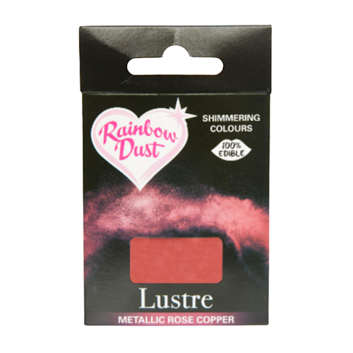 RAINBOW DUST GLITZERPULVER - ROSE COPPER (IM TÜTCHEN)