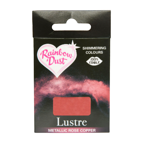 RAINBOW DUST GLITZERPULVER - ROSE COPPER (IM TTCHEN)