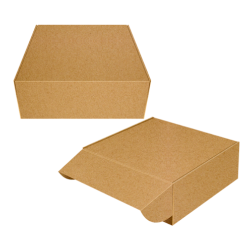 KRAFT GESCHENKBOX - 20 CM - (9 CM HOCH)