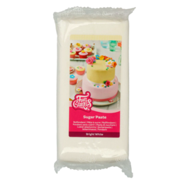 FUNCAKE AROMATISIERTER FONDANT - VANILLE WEISS  1 KG