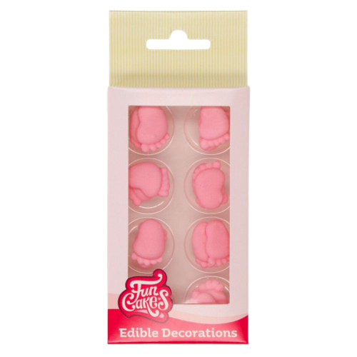 FUNCAKES ZUCKER DEKORATIONEN - ROSA BABY FSSE