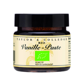 "TAYLOR & COLLEDGE" BIO-VANILLEPASTE - 65 G