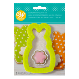 WILTON AUSSTECHER-SET - HASE MIT POMPON