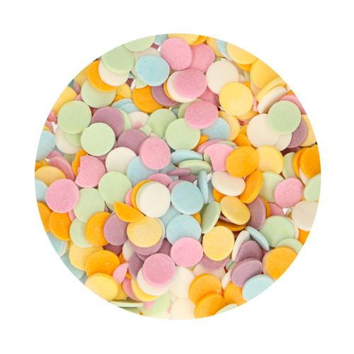 FUNCAKES SPRINKLES - XL KONFETTI PASTELLTNE (55 G)