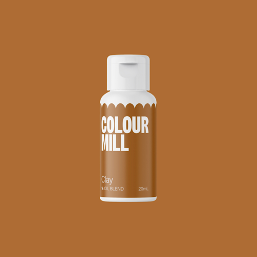 COLOUR MILL FETTLSLICHE LEBENSMITTELFARBE - TON / CLAY (20 ML)