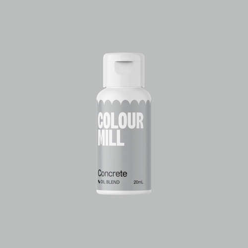 COLOUR MILL FETTLSLICHE LEBENSMITTELFARBE - ZEMENT GRAU / CONCRETE (20 ML)