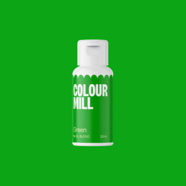 COLOUR MILL FETTLSLICHE LEBENSMITTELFARBE - GRN / GREEN (20 ML)