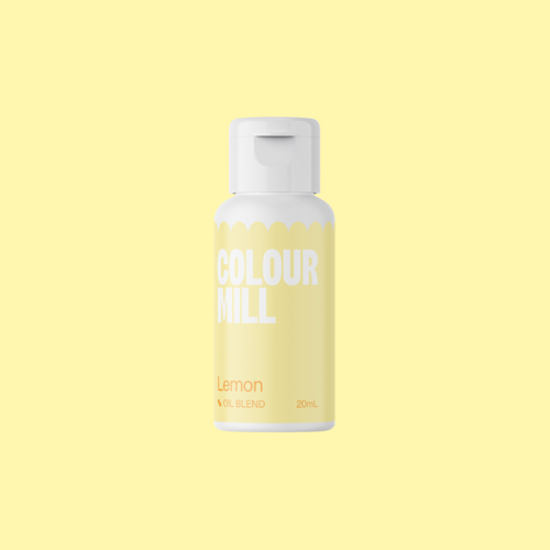 COLOUR MILL FETTLSLICHE LEBENSMITTELFARBE - ZITRONENGELB / LEMON (20 ML)