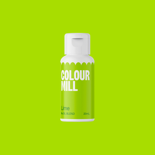 COLOUR MILL FETTLSLICHE LEBENSMITTELFARBE - LIMETTEN GRN / LIME (20 ML)