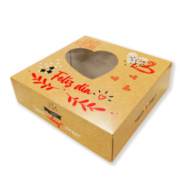 HERZEN KUCHEN-BOX - VALENTINSTAG 20 CM