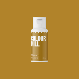 COLOUR MILL FETTLSLICHE LEBENSMITTELFARBE - SENF / MUSTARD (20 ML)