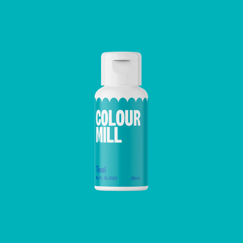 COLOUR MILL FETTLSLICHE LEBENSMITTELFARBE - TRKIS / TEAL (20 ML)