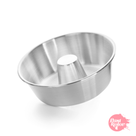 ALUMINIUM SAVARIN KUCHEN BACKFORM -  24 CM / H 10 CM