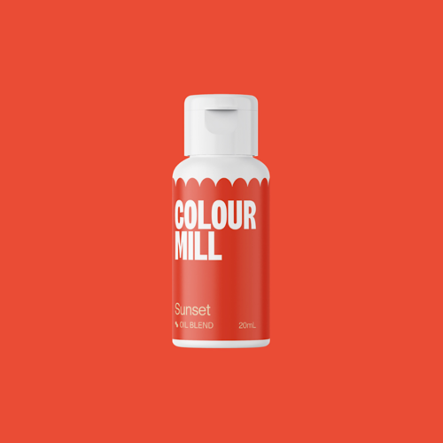 COLOUR MILL FETTLSLICHE LEBENSMITTELFARBE - SONNENUNTERGANG / SUNSET (20 ML)