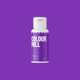 COLOUR MILL FETTLSLICHE LEBENSMITTELFARBE - VIOLETT / PURPLE (20 ML)