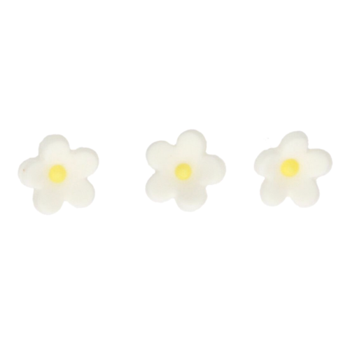 FUNCAKES ZUCKERDEKORATION - WEISSE BLUMEN (MINI)