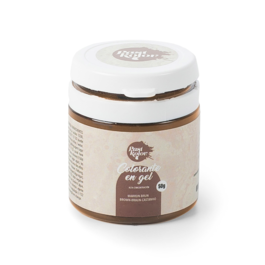 PASTKOLOR GELFÖRMIGE LEBENSMITTELFARBE - BRAUN 50 G