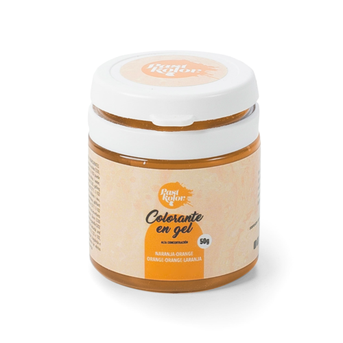 PASTKOLOR GELFÖRMIGE LEBENSMITTELFARBE - ORANGE 50 G