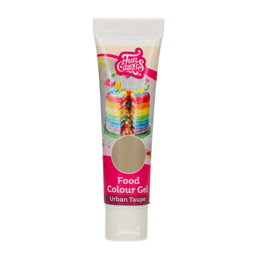 FUNCAKE GELFÖRMIGE LEBENSMITTELFARBE - URBAN TAUPE 30 G