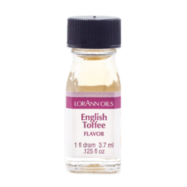 LORANN SUPER STRENGTH FLAVOR - ENGLISH TOFFEE (3,7 ML)