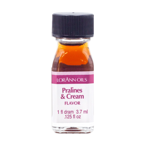 LORANN SUPER STRENGTH FLAVOR -  PRALINE & SAHNE (3,7 ML)