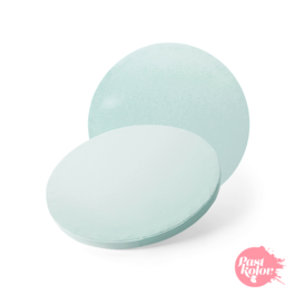 RUNDER CAKEBOARD - BABY BLAU 25 CM  / 12 MM DICK