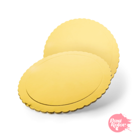 RUNDE KUCHENBASIS - GOLD - 20 CM Ø UND 3 MM DICK