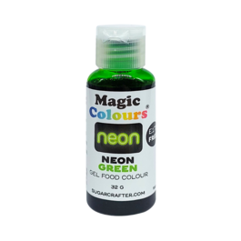 MAGIC COLOURS GELFRMIGE NEON LEBENSMITTELFARBE - GREEN/GRN 32 G