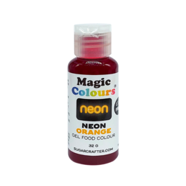 MAGIC COLOURS GELFRMIGE NEON LEBENSMITTELFARBE - ORANGE 32 G